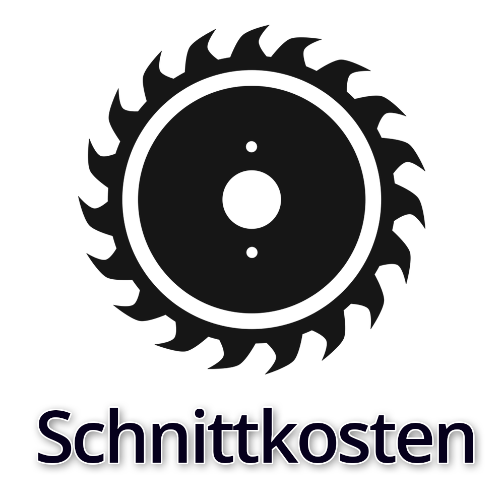 Schnittkosten je Gehrungsschnitt - Ganzglasgelaender-SCHNITTKOSTEN-GGG-GEHRUNG