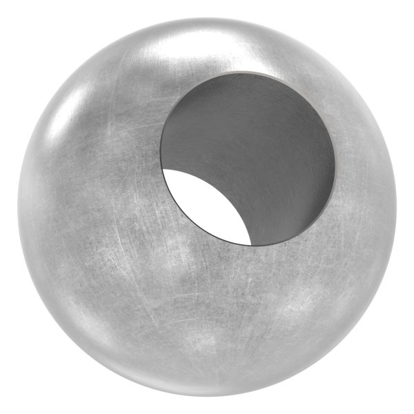 Kugel Ø 30 mm - mit Durchgangsbohrung 14-2 mm - Stahl S235JR- roh-30-2748.8