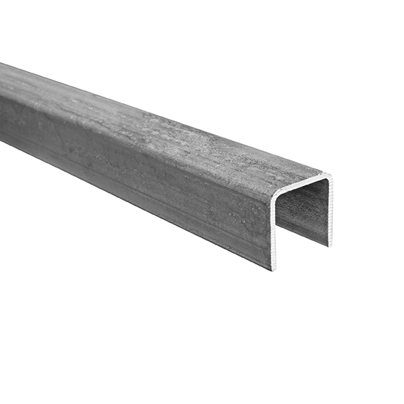 U-Profil Stahl roh 40 x 40 x 3 mm Laenge 6000 mm-89-11U40X40X36000-A.4