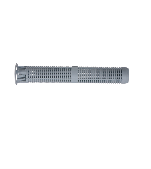 Siebhuelse Kunststoff Ø 16 x 130 mm fuer M8 M10 Gewindestangen-89-11Q50116X130-A.4