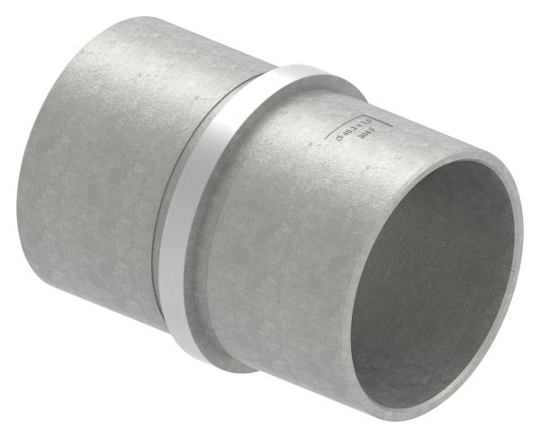 Steckverbinder V2A fuer Rohr Ø 48-3 x 2-0 mm L 65 mm mit Mittelsteg-11-3372.4
