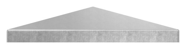 Pfeilerbedecker - fuer Quadratrohr - Masse- 120x120 mm - Stahl S235JR- roh-30-2456.8