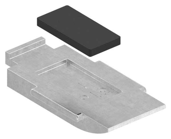 Sichtschutz Sicherungsboden EK Mod- 25- in V4A-88-1125-EK-B.V4A