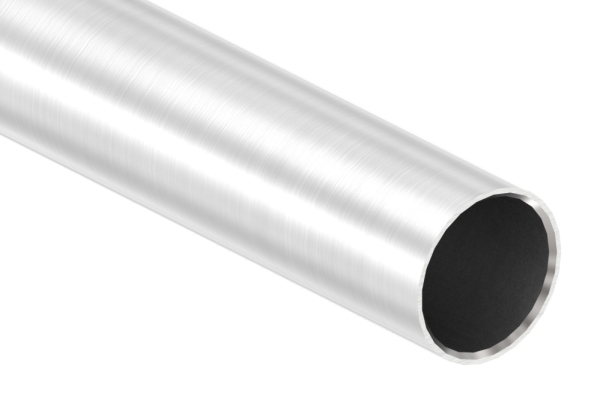 Edelstahlrohr Edelstahl V2A Ø 33-7 x 2-0 mm L=6000 mm Korn 240 geschliffen-88-1155120-240.ST