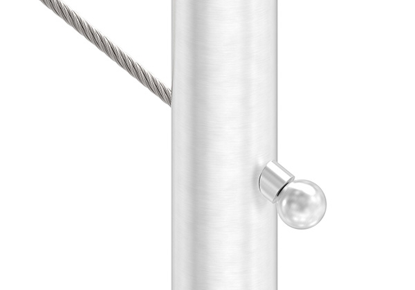Formanschluss - fuer Anschluss Ø 42-4 mm - Gewinde M4 - V2A-11-2825.4