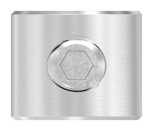 Rundklemme mit Madenschraube fuer Seil 5-6 mm V4A-11-2919.1