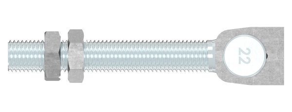 Torband M22 verstellbar Stahl -Roh- S235JR-30-3531.7