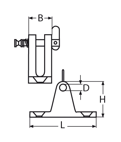 Verdeckbeschlag mit Klappnasenbolzen 60 x 18 mm V4A- VPE 5 Stueck-66-64-411-8328456.17