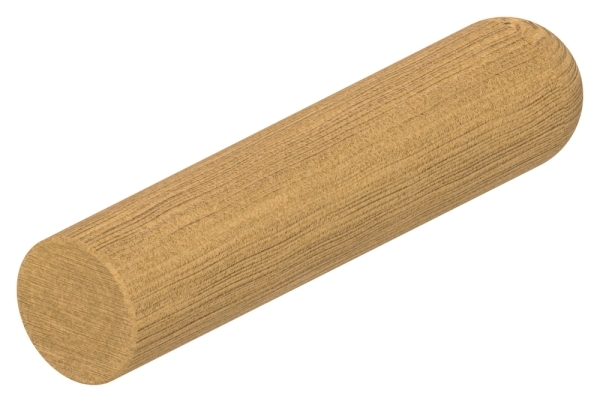 Holzhandlauf Kambala Ø 42mm- Laenge 200mm- lackiert-88-11HHM.KAM42