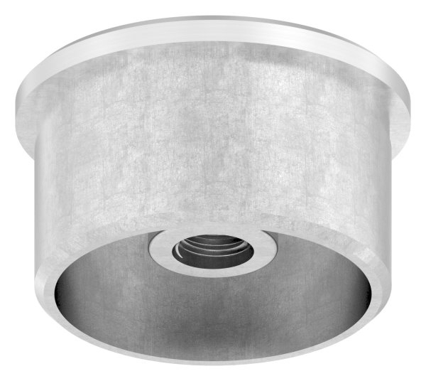 Rohrstopfen V2A fuer Ø 42-4x2-0 mm Rohr- M8 Gewinde zum Kleben-11-3688.4