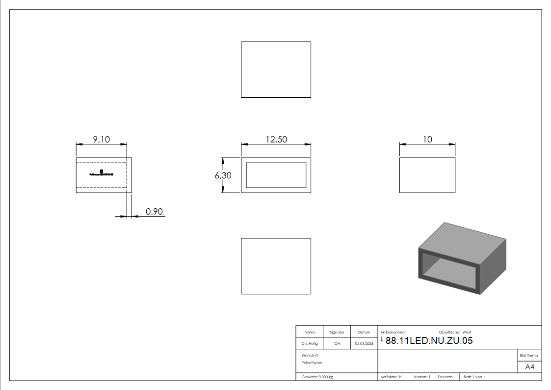 Endkappe fuer LED-Band IP65-88-11LED-NU-ZU.05