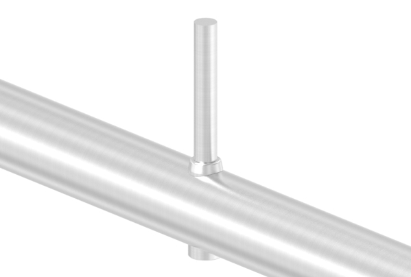 Ausgleichsstueck Edelstahl V2A fuer Rohr Ø 42-4 mm- Ø 18 mm- Bohrung Ø 7 mm gesenkt-88-1151341-240.42