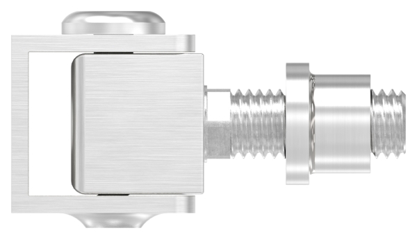 Verstellbares Torband mit Gewindehuelse M12- V2A-88-11123-M12.VA