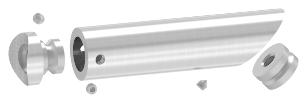 V2A Rohrabstandshalter 45° fuer Ø 42-4 mm-11-1008.4