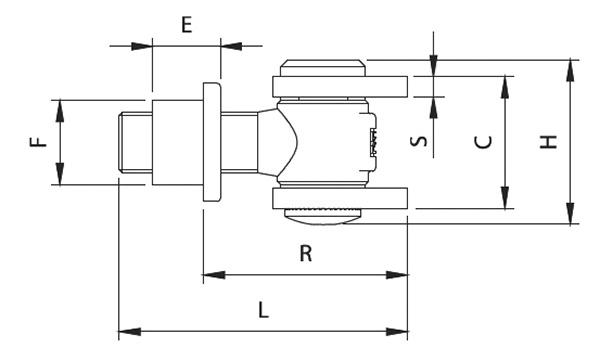 Torband M18 verstellbar schweissbar Stahl -roh- S235JR-30-3512.8