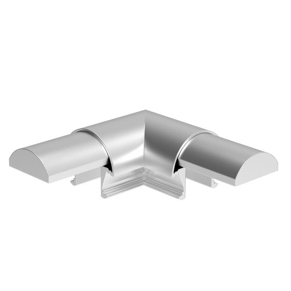 Handlauf-Eckverbinder Aluminium D 50 fuer Glas LED Satin-ELOX-89-11AL6313050LEDSE-A.4