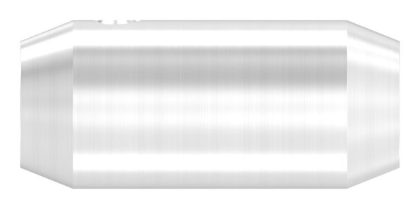 Stabverbinder V2A Ø 16 mm- L 36 mm- M8 Gewinde- Bohrung Ø 10 mm-88-1150487.240