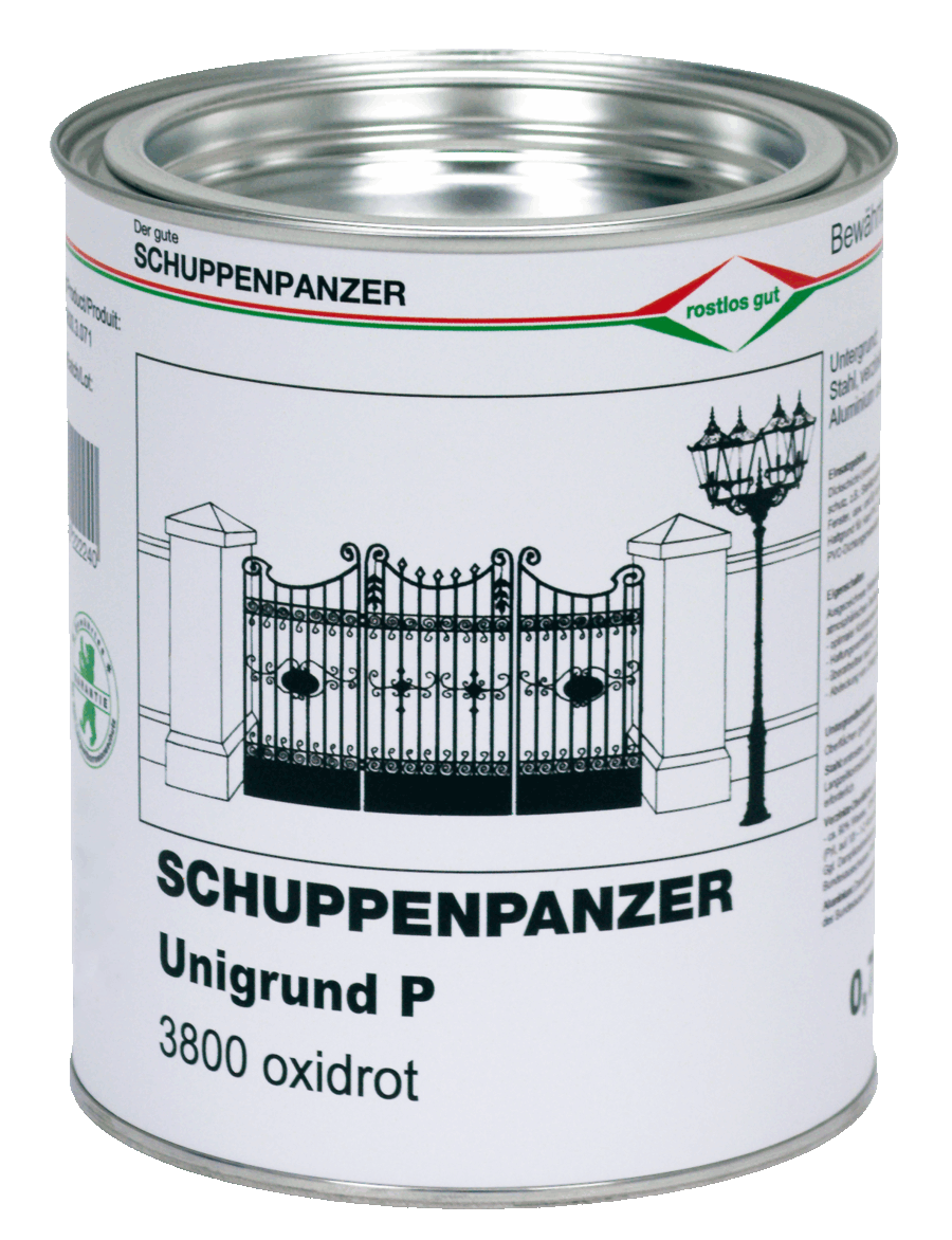 SCHUPPENPANZER-UNIGRUND-P 3800 oxidrot-67-1067.0