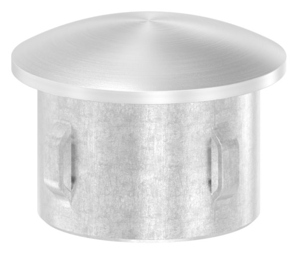 Rohrstopfen fuer Ø 30-0x1-6-2-5 mm leicht gewoelbt zum Einschlagen V4A-11-4104.1