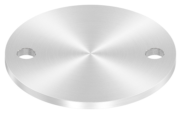 Ankerplatte Ø 120 x 6 mm mit 2 Bohrungen á Ø 13 mm V2A-11-2262R.4