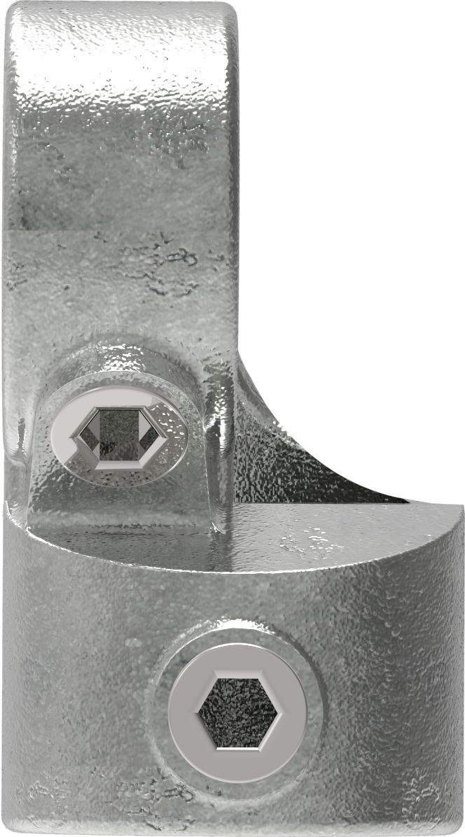 Rohrverbinder Winkelgelenk verstellbar Ø 33-7 mm -1- - Temperguss verzinkt - 148B34-148B34
