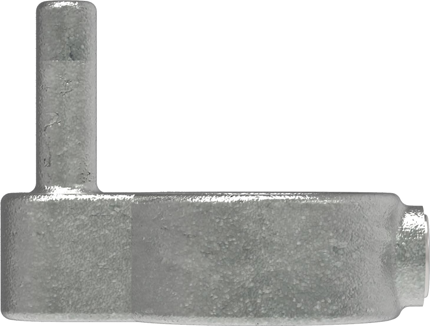 Rohrverbinder Stellringzapfen Ø 26-9 mm -3-4- - Temperguss verzinkt - 140A27-140A27