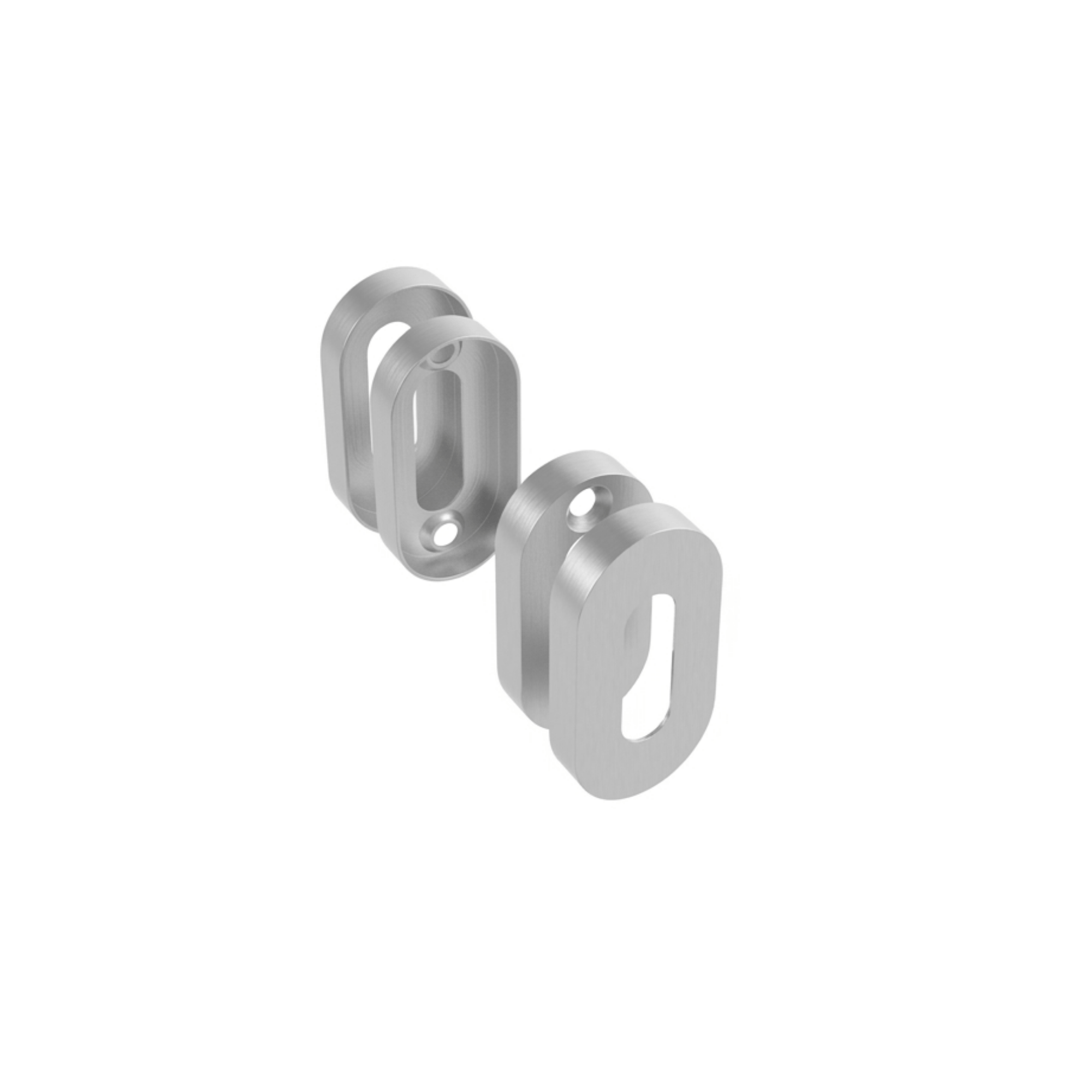 Buntbart-Schluesselrosette BB Edelstahl geschliffen AISI 304-89-11D809BI-A.4