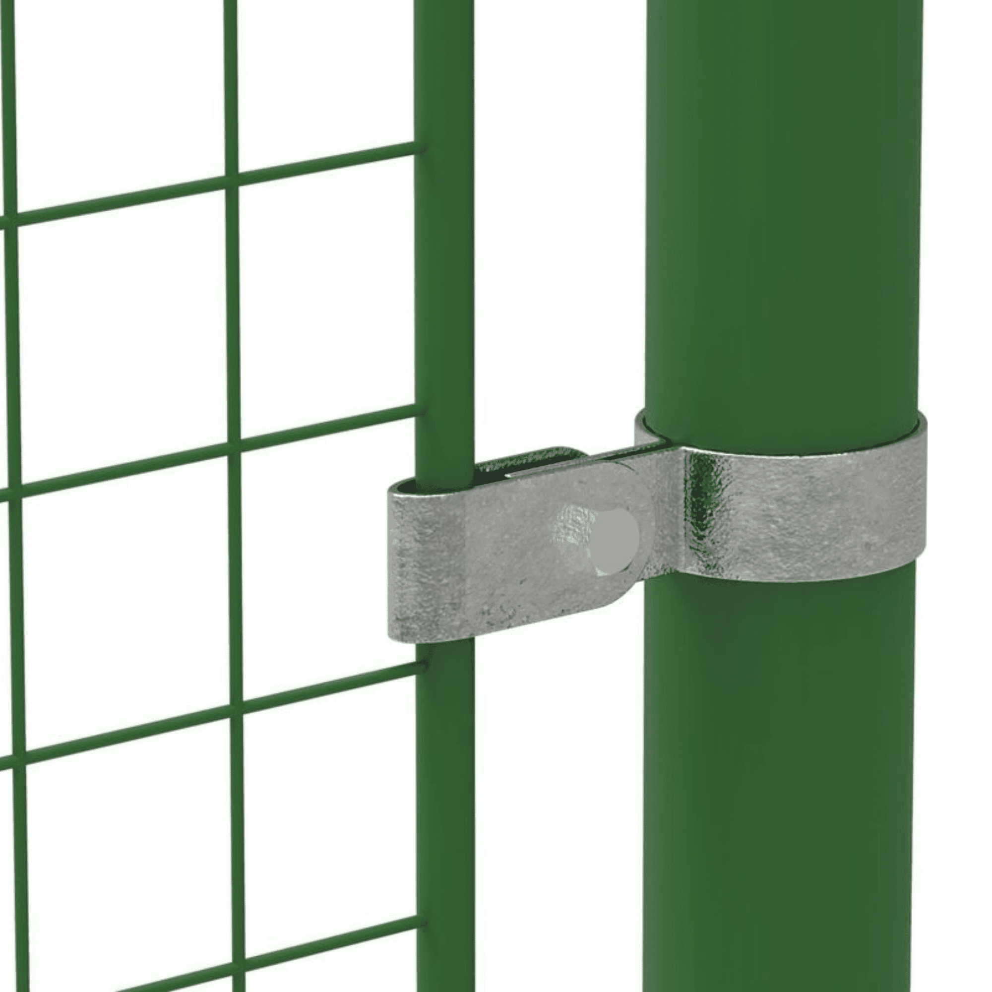 Rohrverbinder - Gitterhalter einfach - 170A27 - 26-9 mm - 3-4- - Feuerverzinkt u. Elektrogalvanisiert-170A27
