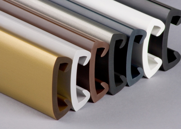 Kunststoffhandlauf fuer 40 x 8mm- graualuminium- 25 Meter-88-11C408.019