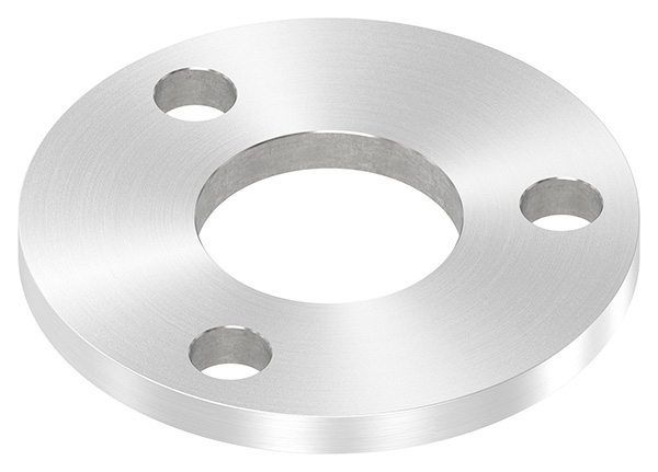 Ankerplatte Ø 100 x 8mm- mit Rundschliff- V2A-88-1154106-240-8.R