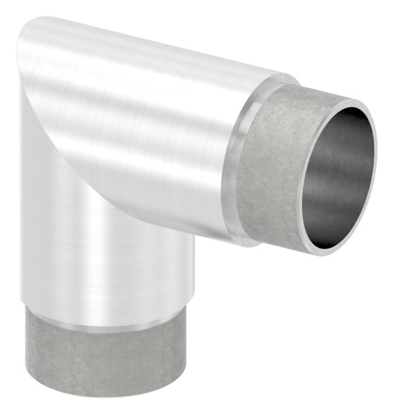 Steck-Eckbogen V4A fuer Rohr Ø 42-4 x 2-0 mm 90°-11-3611.1