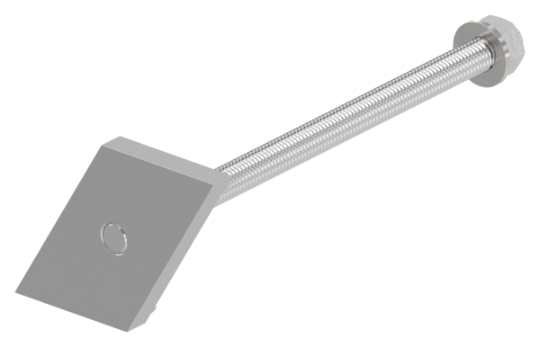 Montage-Platte fuer Montage-System FLEX-MOUNT PRO- fuer Daemmblock 160mm- L=214mm-88-11VDE-FLEX-MP.160