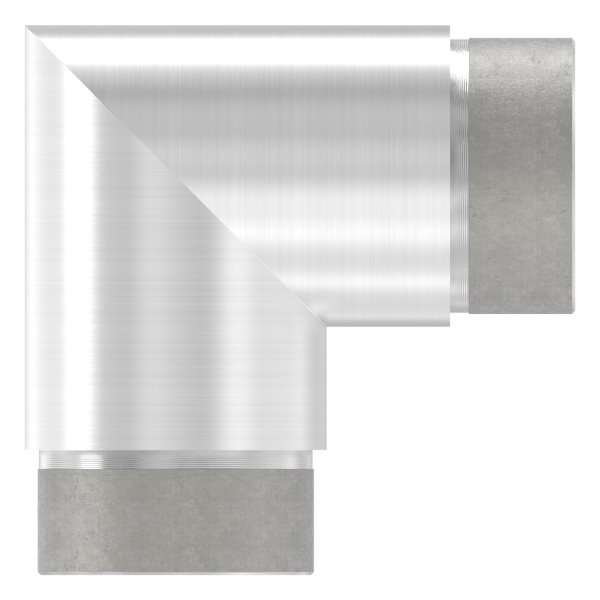 Eckbogen 90°- fuer Rundrohr Ø 48-3x2-0 mm V2A-11-3612.4