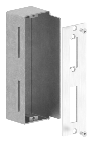 Gegenkasten - Masse- 50x45x172 mm - Stahl -Roh- S235JR-30-3377.8