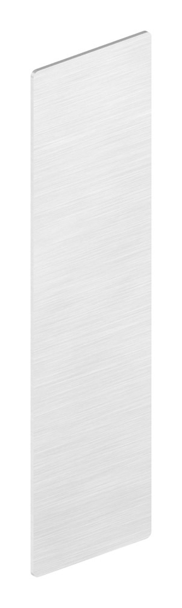 Endkappe - fuer Ganzglasgelaender - fuer Schraege bis 41° - Masse- 157x46-5x1-5 mm - Aluminium-12-3065.6