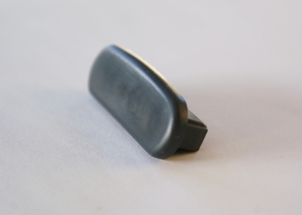 Endkappe fuer Kunststoffhandlauf fuer 40 x 8mm- anthrazitgrau-88-11EK-F408.002