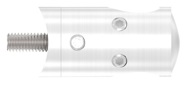 Querstabhalter Edelstahl V4A fuer Rohr Ø 42-4 mm- Bohrung Ø 12-2 mm- Aussenecke 90°-88-1150400-240A-V4A.AE