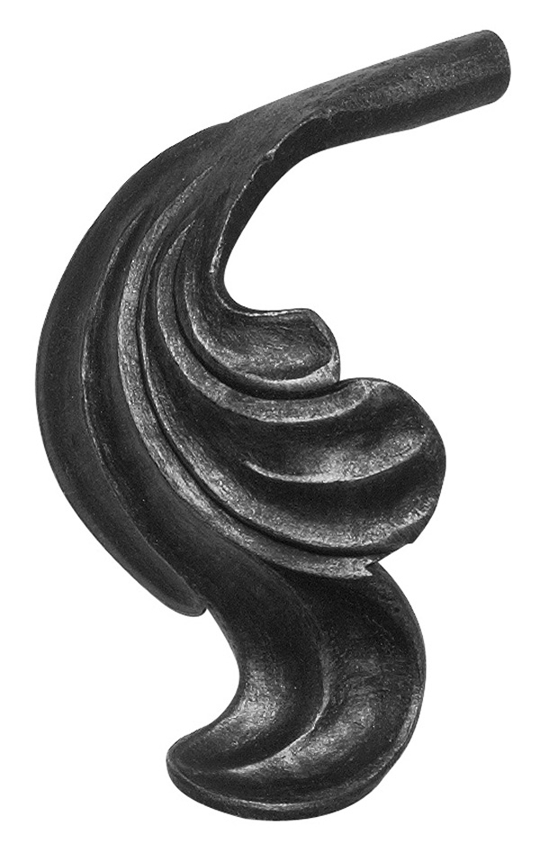 Laendliches Barock - Masse- 110x70 mm - Stahl S235JR- roh-30-1869.8