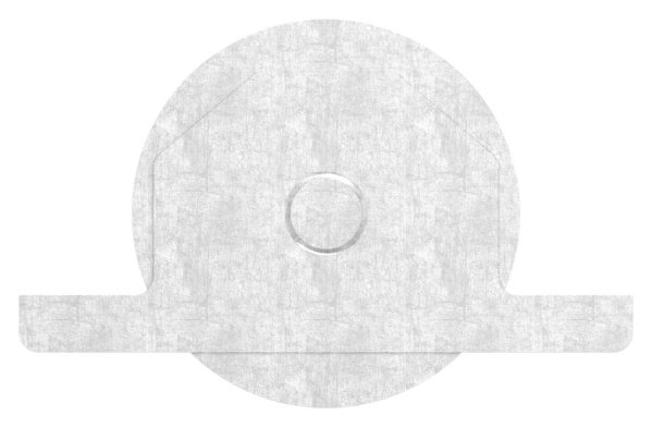 Schiebetorrolle- Ø 98mm- V2A-88-11338-100.VA