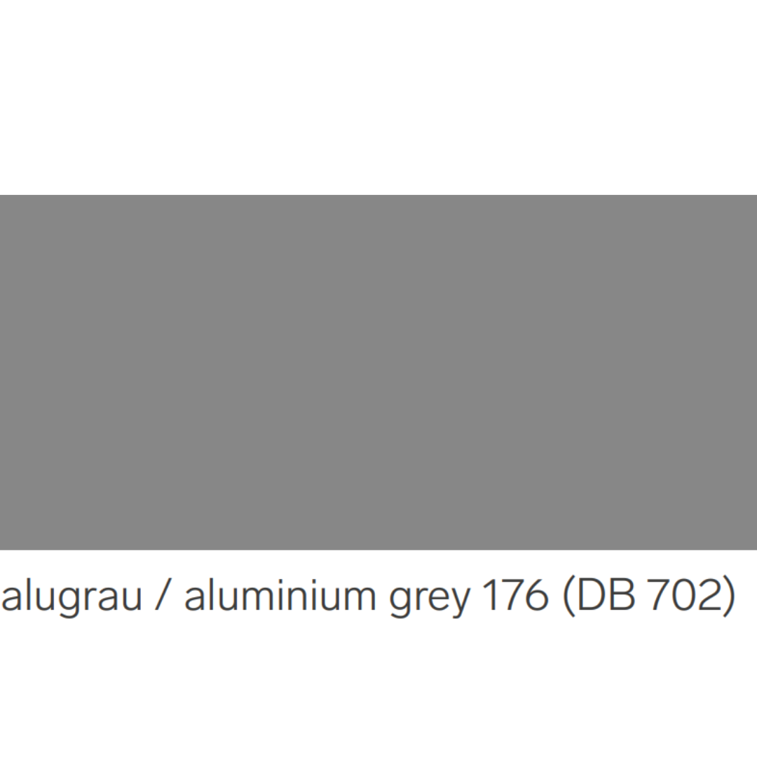 SCHUPPENPANZER-P Dickschicht 0731 alugrau 176 DB 702 fuer Zaeune und STAHL-67-1055.0