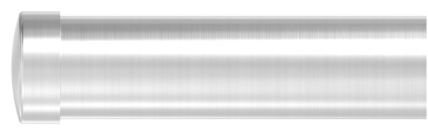 Endkappe V2A Ø 33-7 mm zum Ueberstecken- geschliffen-88-1160280-240.34