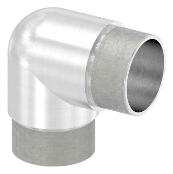 Eckbogen 90° eng- fuer Rundrohr Ø 42-4x2-0 mm V2A-11-3621.4