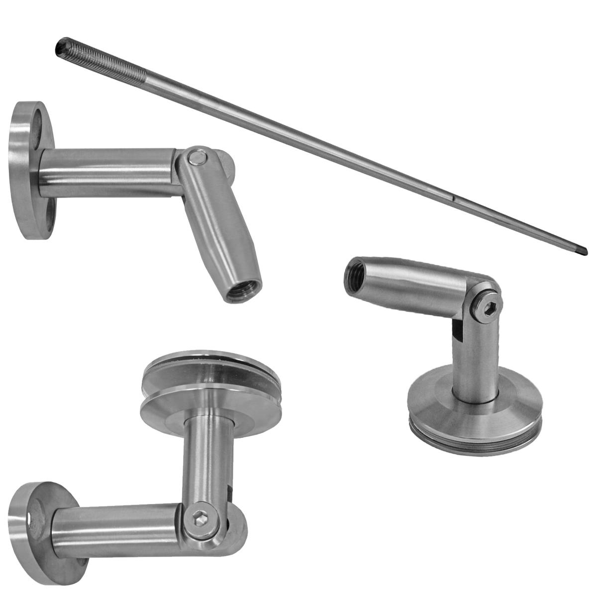 Vordachsystem ohne Glass AISI304- M12-89-11GSPRR3M12-A.4