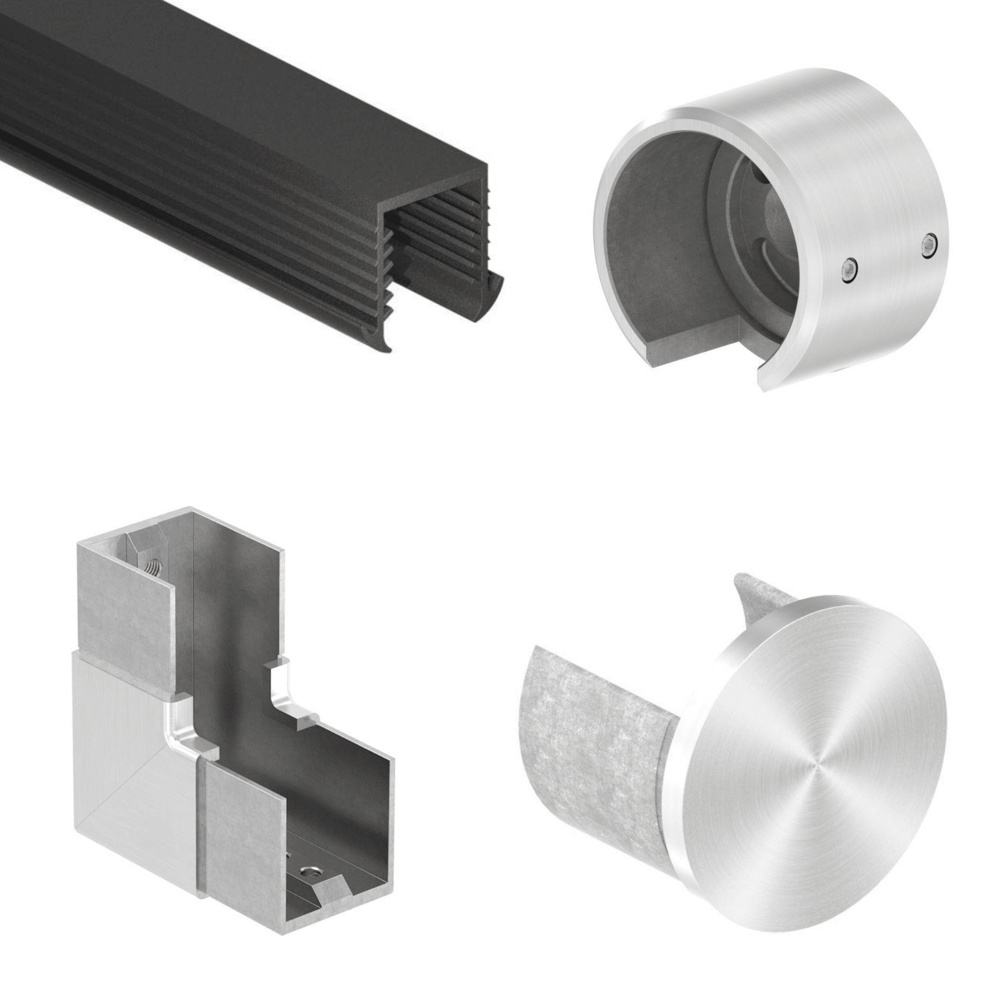 Tubo ranurado | Accesorios