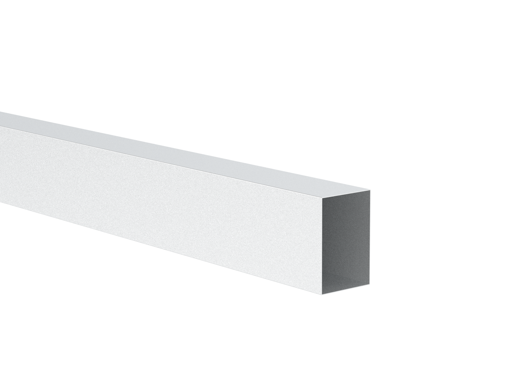 Zaunfuellung Aluminium 40 x 60 x 1 mm natur 6000 mm-89-11FGS40X60X16000N-A.4