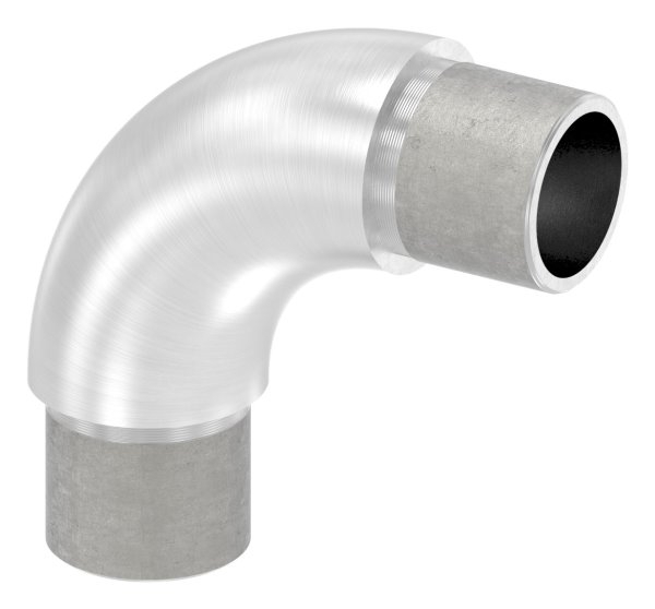 Rohrbogen 90° rund- fuer Rundrohr Ø 26-9x2-0 mm V2A-11-3607.4