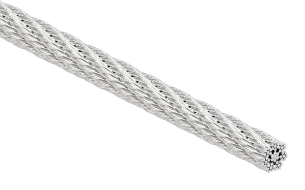 Edelstahlseil 7x7 - flexibel - Ø 4 mm - Preis pro Meter - V4A-11-2800.1