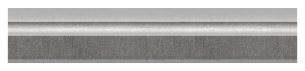 Handlauf 50x14 mm halbrund 3000mm Stahl S235JR roh-30-1381.8