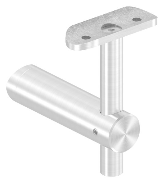 Handlaufhalter V2A fuer Rohr 42-4 mm Wandabstand 80 mm zum Anschrauben-11-2050.4