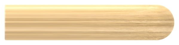 Holzhandlauf Eiche Ø 42mm- Laenge 200mm- lackiert-88-11HHM.EI42